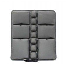 3D 氣囊式通風背墊 , 5V/SUB 接頭 , 呎吋 40*45*7cm , TPU + LYCRA + PE 材質物料